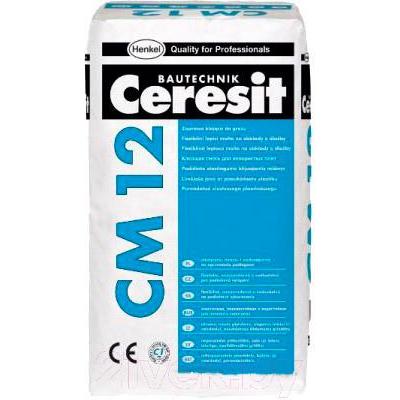 Клей для плитки Ceresit CM 12 Gres