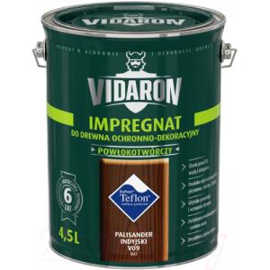 Защитно-декоративный состав Vidaron Impregnant V09 Индийский палисандр
