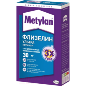 Клей для обоев Metylan Флизелин премиум ультра