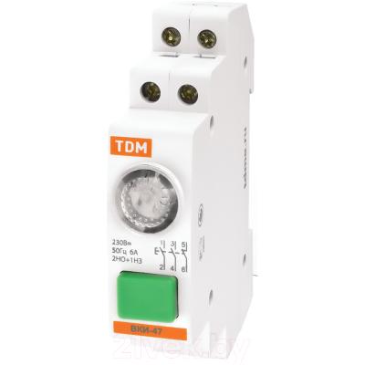 Кнопка на DIN-рейку TDM SQ0214-0003